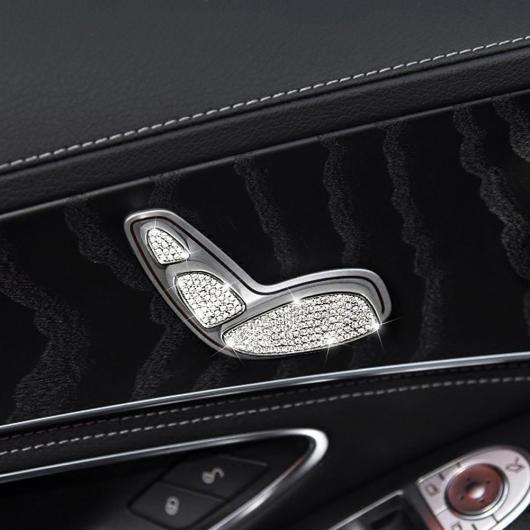 AL ドアシートアジャスター ボタン カバー トリム メルセデスベンツ W246 W204 X166 W218 X204 X156 B C E ミリリットル GL CLS CLA GLK GLA クラス AL-DD-6803_1