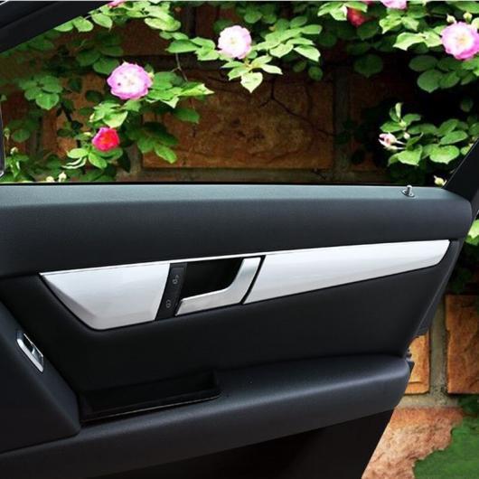 カーボン調 ドアパネル 装飾 ステッカートリム メルセデスベンツ C クラス W204 2008-13 インテリア Seat Adjust AL-DD-6972 AL_3