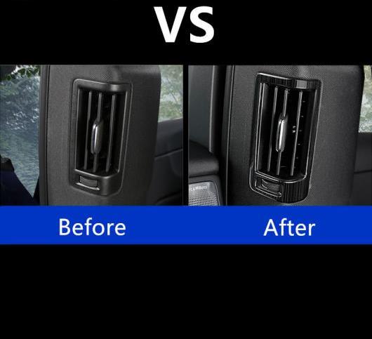 B ピラー 空調設備 ひな型 かざり付ける 取りまかなう 刈り込み 2個 ステンレス鋼 スチール写真 ボルボ XC60 2018 AL-DD-7036 AL