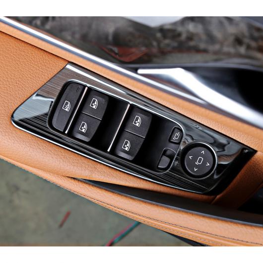 BMW 5 シリーズ G30 2017 2018 2019 ステンレス スチール ブラック チタン 内装 モールディング トリム 6 AL-DD-7044 AL_3