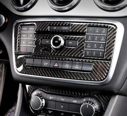 センターコンソール エアコン CD コントロール パネル ステッカー メルセデスベンツ GLA X156 CLA C117 選べる4バリエーション A 7 Buttons〜B 7 Buttons AL-DD-7277 AL