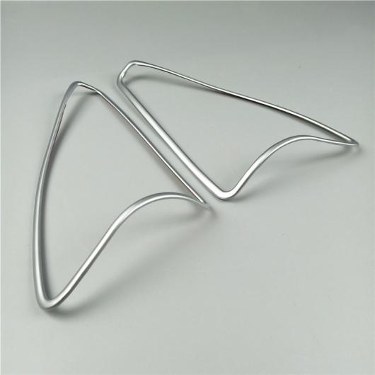 AL ドア ステレオ オーディオ スピーカー フレーム 装飾 ステッカートリムメルセデスベンツ ML GL GLE ホーン スピーカー シルバー AL-DD-7377