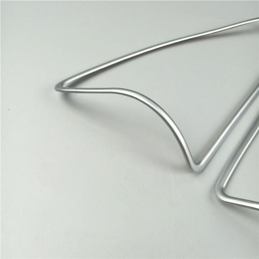 AL ドア ステレオ オーディオ スピーカー フレーム 装飾 ステッカートリムメルセデスベンツ ML GL GLE ホーン スピーカー シルバー AL-DD-7377