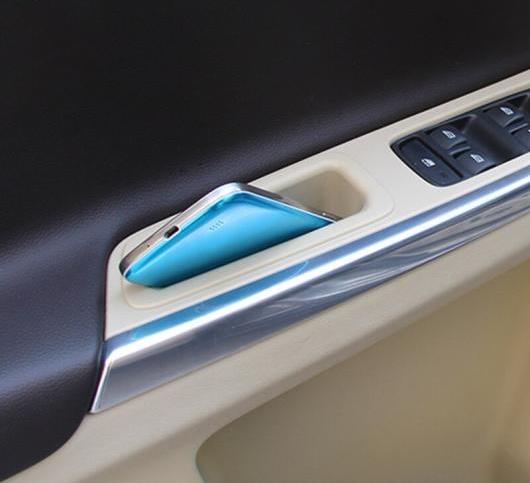 AL ドア 収納ボックス 装飾 ABS ボルボ S60 V60 2011-17 インテリア 選べる2バリエーション Front Door・Rear Door AL-DD-7584
