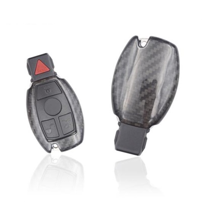 1個 カーボンファイバー 3D エフェクト キー ケース 適用: メルセデスベンツ B200 C180 E260L S320L GLK300 E200L AL-DD-7633 ALの通販は 8,116円