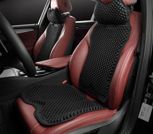 車用内装パーツ シリコーン ピロー ネック サポート ランバー サポート クッション 適用: メルセデスベンツ W203 W204 W205 W210 W211 ブラウン ランバー サポート〜ベージュ クッション AL-DD-7655 AL