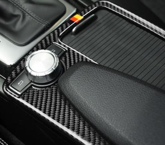 車用内装パーツ 適用: メルセデスベンツ Cクラス W204 Eクラス W212 アームレスト パネル カバー トリム デコレーション LHD カーボン ファイバー・RHD カーボン ファイバー AL-DD-7669 AL