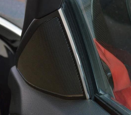 車用内装パーツ 適用: メルセデスベンツ Eクラス W212 オーディオ スピーカー 装飾 ストリップ ステッカー レッド・シルバー AL-DD-7685 AL 5,060円