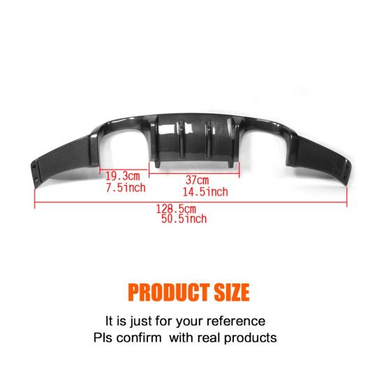 車用外装パーツ リア バンパー リップ ディフューザー 適用: BMW E92 M3 2008-2013 コンバーチブル カーボンファイバー AL-DD-7931 ALの通販は