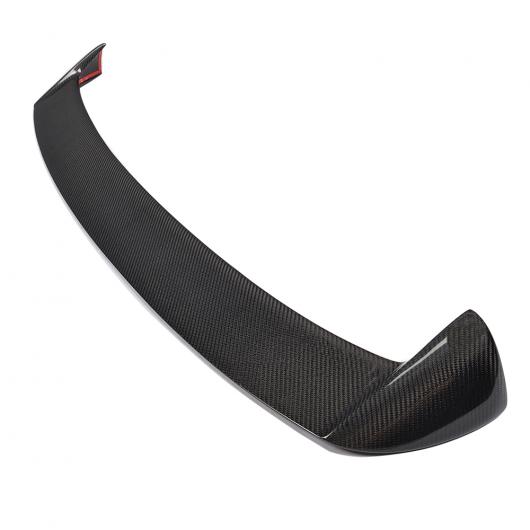 車用外装パーツ リア ルーフ スポイラー ウインドウ ウイング ステッカー 適用: フォルクスワーゲン VW トゥーラン 1T 2016-2017 マット ブラック カーボン AL-DD-8034 AL_3