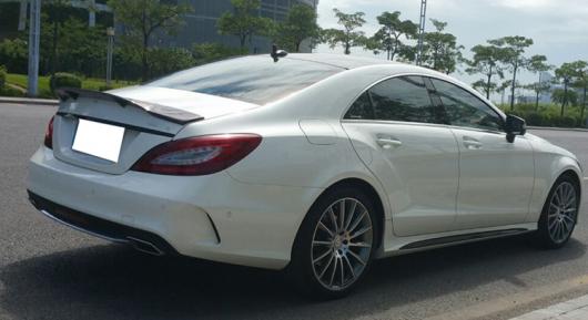 車用外装パーツ 適用: メルセデス CLSクラス W218 セダン スポイラー リア トランク スポイラー ウイング 2011 2012 2013 2014 2015 2016 FRP AL-DD-8057 AL_3