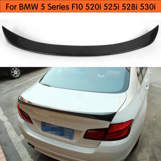 車用外装パーツ カーボン ファイバー リア ブート リップ ウイング トランク ステッカー スポイラー 適用: BMW 5 シリーズ F10 F10 M5 2011-2016 AL-DD-8223 AL