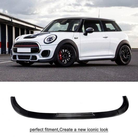 JCW 用 カーボン製 フロントディフューザー MINI JCW Challenge 2014-2018 モデルに対応フロントアンダーディフューザー フロントリップスポイ 車用外装パーツ ドライ カーボンファイバー 100% フロント バンパー