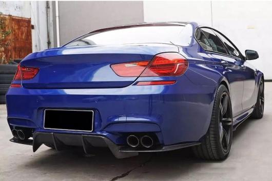 車用外装パーツ カーボンファイバー リア バンパー リップ スポイラー ディフューザー カバー 適用: BMW F06 F12 F13 M6 Mテック Mスポーツ 2013-2016 AL-DD-8693 AL_1