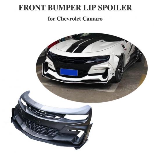 車用外装パーツ PP フロント バンパー リップ スプリッタ フォグ ベント 適用: シボレー カマロ フロント バンパー リップ スポイラー ボディ キット 2016-2018 AL-DD-8709 AL 329,346円