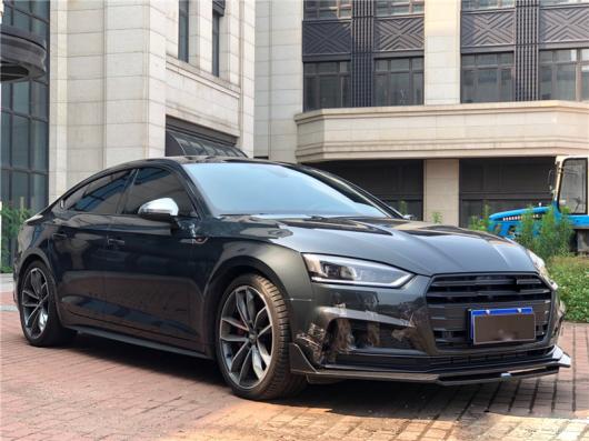 車用外装パーツ カーボンファイバー フロント リップ スプリッター スポイラー バンパー ウィンド ナイフ 適用: アウディ A5 Sライン S5 セダン 2017 2018 2019 フロント リップ ウィンド ナイフ AL-DD-8769 ALの通販は