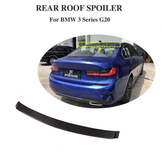 車用外装パーツ G20 カーボンファイバー トランク ブート リア ウインドウ リップ 適用: BMW 3 シリーズ G20 G28 2019 リア ウイング リップ スポイラー AL-DD-8822 ALの通販は