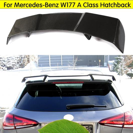 車部品 リア ウイング 適用: メルセデス Aクラス W177 A200 A250 スポイラー カーボンファイバー リア トランク スポイラー ウイング 2018-2019 A200 リア ルーフ スポイラー AL-DD-8865 AL