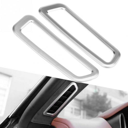 車用内装パーツ 2個 クロム フロント ピラー 列 フレーム カバー トリム 適用: マセラティ レバンテ 2017-2018 AL-DD-8970 AL 4,687円