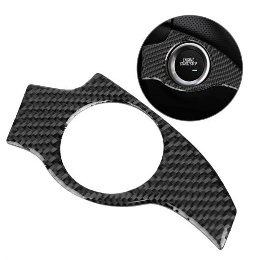 AL 車用内装パーツ カーボンファイバー エンジン スタート ボタン スイッチ トリム カバー ステッカー 装飾 適用: シボレー エクイノックス 2017 2017 2019 AL-DD-9009の通販は 5,440円