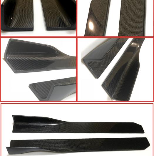 車用外装パーツ 適用: X3 F25 X4 F26 サイド スカート カーボンファイバー Xシリーズ バンパー ボディ キット Dスタイル 2014 タイプ001 AL-EE-0187 AL_4