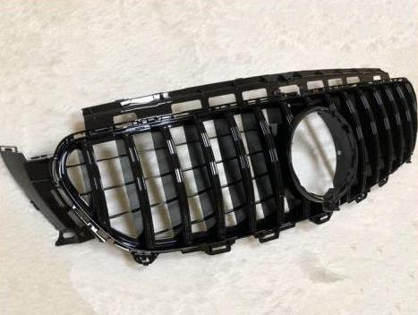 W238 フロント バンパー グリッド GT ABS 光沢ブラック カメラホール Eクラス E200 E250 E300 E350 E400 E500 16-18 タイプ001 AL-EE-0341 AL_2