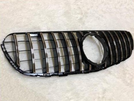 車用外装パーツ 適用: メルセデス W253 C253 W253 GLCクラス GT S フロント グリル グリル ABS シルバー スポーツ バンパー W/カメラホール 2017 タイプ001 AL-EE-0346 ALの通販は