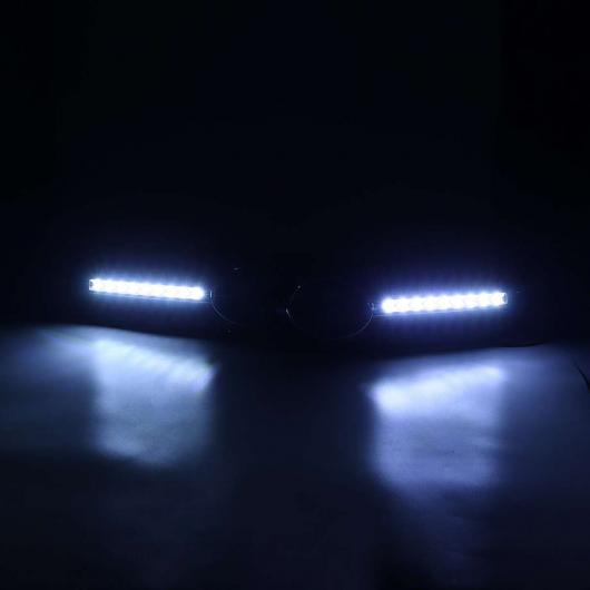 車用外装パーツ ハニカム メッシュ フロント グリッド グリル カバー フロー LED フォグライト ランプ ターンシグナル ライト 適用: アウディ A5 Sライン S5 B8 RS5 2008-2012 AL-EE-0808 ALの通販は