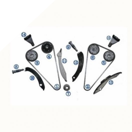 車部品 タイミング キット 適用: BWM 545/550/650/735/745/740/750/4.4/4.8 04-16 X5/4.4/4.8 07-13 N62 AL-EE-1303 AL 72,220円