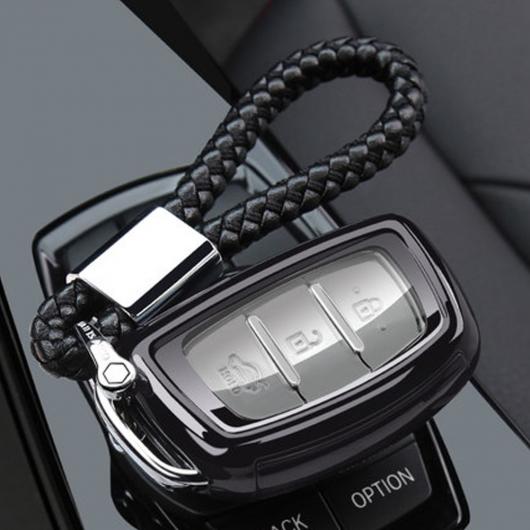 キー フォブ カバー ケース スキン セット 適用: ヒュンダイ I20 I30 I40 L109 HB20 FE クレタ ミストラ アクセント ソラリス 2017 スマート タイプ001〜ピンク AL-EE-3196 AL_4