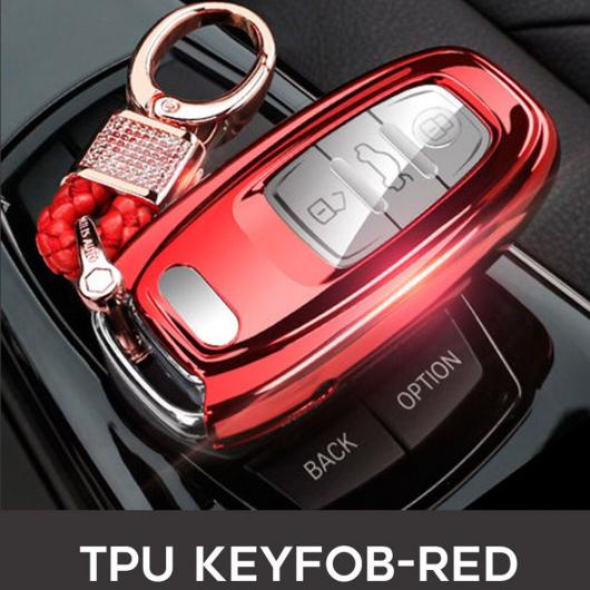 キーケース ウォレット 3ボタン キーフォブ 適用: アウディ A6L A4L Q5 Q7 A2 A3 A4 A5 A6 S4 S5 S7 B6 B7 B8 B9 C5 C6 タイプ002・タイプ003 AL-EE-3216 ALの通販は