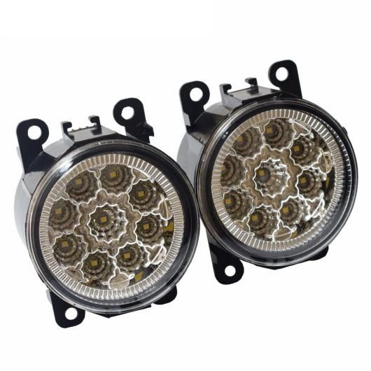 左 右 フロント フォグライト 適用: ホールデン コモドール 2004-2007 LED 高輝度 フォグランプ ライト LED (ホワイト)・ハロゲン (ウォーム ホワイト) AL-EE-3393 AL