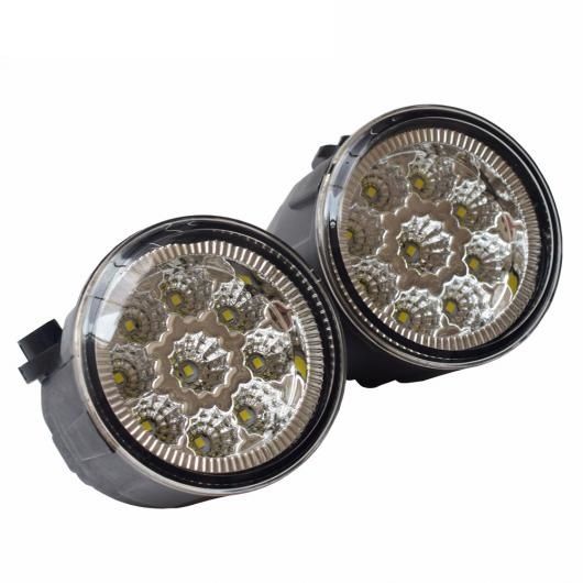 フロント バンパー フォグライト 適用: インフィニティ FX35 FX 35 2006-2012 スーパー ブライト LED フォグランプ 90mm ラウンド ライト 12V LED (ホワイト)・ハロゲン (ウォーム ホワイト) AL-EE-3420 AL_2
