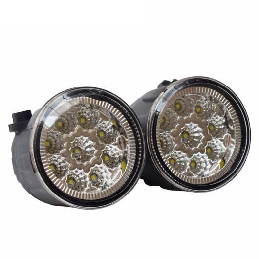 フロント バンパー フォグライト 適用: インフィニティ FX35 FX 35 2006-2012 スーパー ブライト LED フォグランプ 90mm ラウンド ライト 12V LED (ホワイト)・ハロゲン (ウォーム ホワイト) AL-EE-3420 AL_3