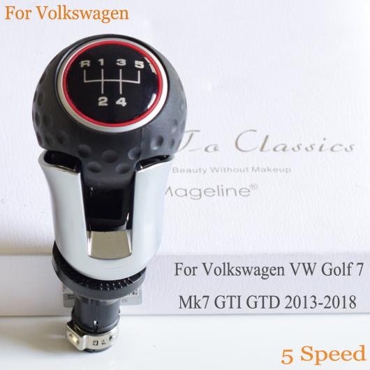 AL 適用: フォルクスワーゲン VW ゴルフ 7 MK7 GTI GTD 2013 2014-2018 5/6速 マニュアル ギア シフト ノブ シフター レバー 5速・6速 AL-EE-3999