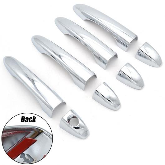 AL ドア サイド ハンドル カップ クローム トリム カバー オーバーレイ 適用: ジープ コンパス MP 2017-2019 2020 保護 装飾 ステッカー スタイリング AL-EE-5360の通販は