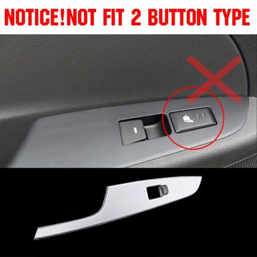 適用: ヒュンダイ ツーソン TL 2016 2017 2018 クローム ドア ウインドウ リフト スイッチ ボタン パネル カバー トリム 装飾 アクセサリー AL-EE-5569 AL_1