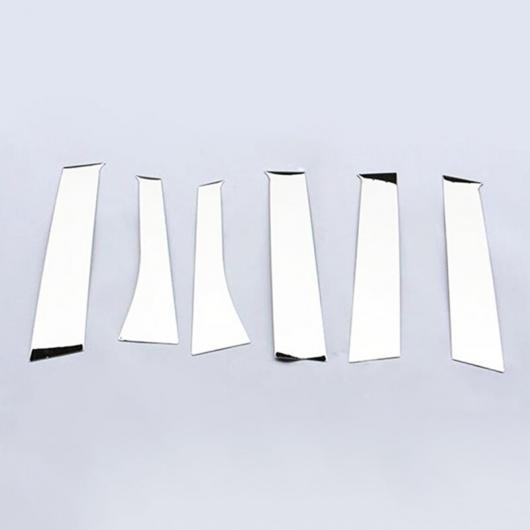 適用: 三菱 アウトランダー 2014-2019 クローム ウインドウ ピラー ポスト カバー トリム ステンレス 装飾 スタイリング AL-EE-5782 AL