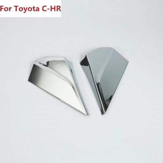 適用: トヨタ C-HR CHR 2016 2017 ABS クローム スポイラー ウイング トリム テール リア サイド ウインドウ トライアングル インテリア カバー エクステリア スタイリング AL-EE-5872 AL