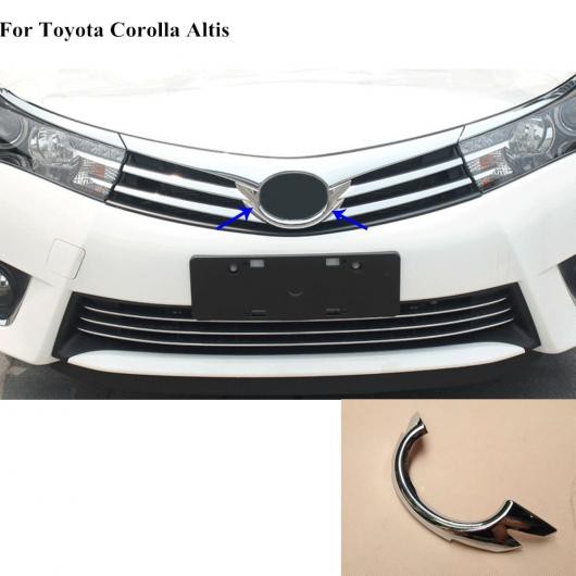 AL 適用: トヨタ カローラ アルティス 2014 2015 2016 トリム カバー ディテクター トリム フロント マーク ロゴ グリッド グリル グリル ボンネット 1ピース AL-EE-6139の通販は