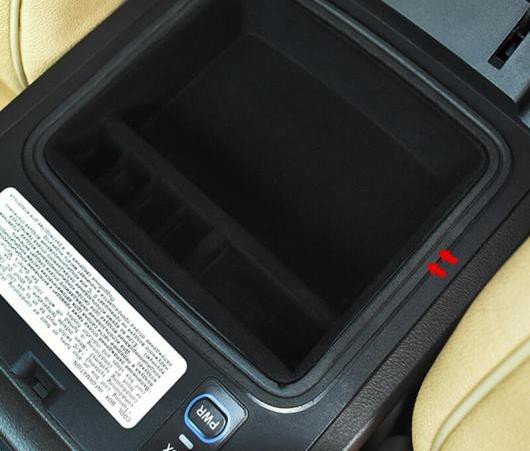 AL 2003-2019 セントラル アームレスト コンソール オーガナイザー ストレージ ボックス パイルコーティング 適用: トヨタ ランドクルーザー プラド FJ120 FJ150 AL-EE-6194の通販は