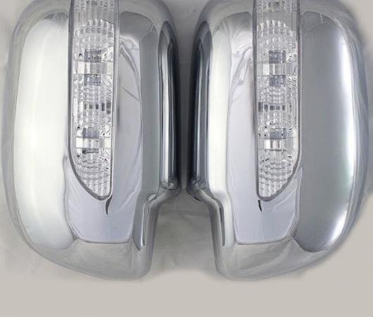 2008-2014 適用: トヨタ イノーバ ABS クローム サイド ミラー カバー トヨタ キジャン イノーバ 2009 2010 2011 2012 2013 2ピース AL-EE-6201 AL