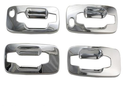 4ピース ABS クローム メッキ ドア ハンドル ボウル カバー トリム 適用: 日産 エクストレイル 2000-2010 T30 AL-EE-6320 AL