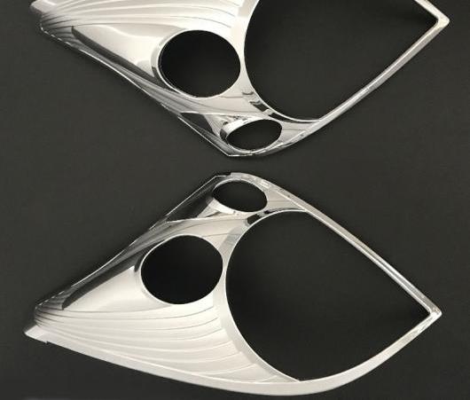 ABS クローム デザイン 適用: プラド 120 フロント ランプ ヘッドライト カバー トリム トヨタ ランドクルーザー プラド FJ120 2003-2009 プレート ランプ フード AL-EE-6383 ALの通販は