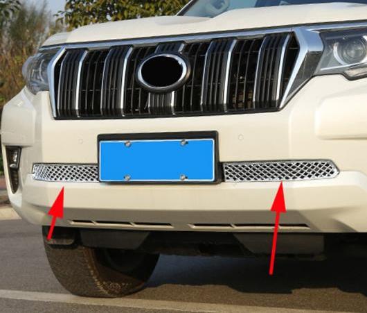 適用: トヨタ ランドクルーザー プラド 150 LC150 FJ150 FJ 150 2018 フロント グリッド バンパー トリム クローム AL-EE-6485 AL