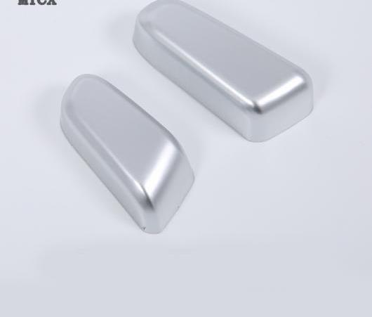 AL 2ピース ABS マット インテリア シート アジャスター ボタン カバー トリム 適用: ヒュンダイ コナ 2017 2018 AL-EE-6491