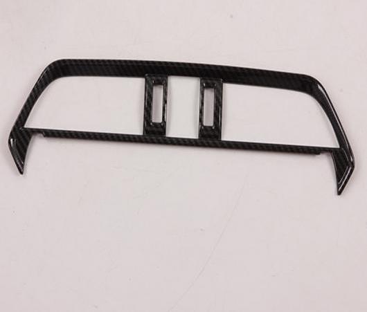 ダッシュボード ミドル コンソール エア 吹き出し口 トリム ABS カーボン スタイル 適用: トヨタ RAV4 XA50 2019 2020 AL-EE-6629 AL_3