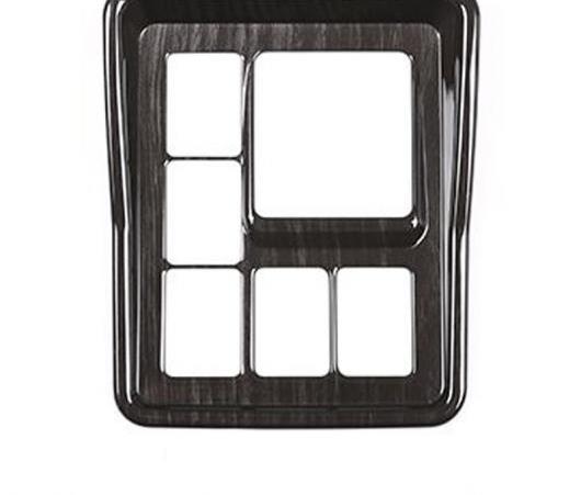 ブラック 木目調 適用: トヨタ ランドクルーザー プラド FJ150 150 2010-2017 ABS サイド バックミラー ミラー アジャスター フレーム カバー トリム AL-EE-6644 ALの通販は