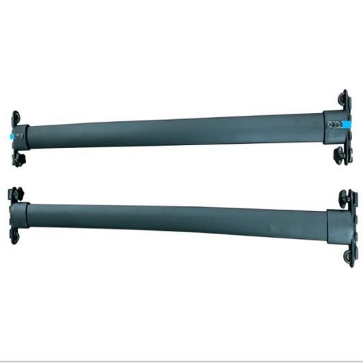 ブラック トップ ルーフ ラック クロス バー ロック式 バー ラゲッジ カーゴ キャリア ラック コンパチブル 適用: トヨタ フォーランナー TRD PRO 2010-2019 AL-EE-6650 AL