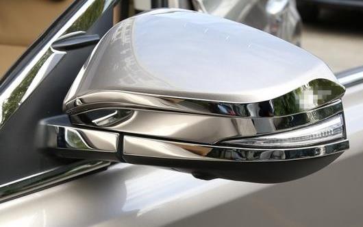 AL 適用: トヨタ RAV4 RAV 4 2016 2017 ステンレス スチール リアビュー ミラー カバー シェル バックミラー エッジ ガード スタイル 1・スタイル 3 AL-EE-6925の通販は